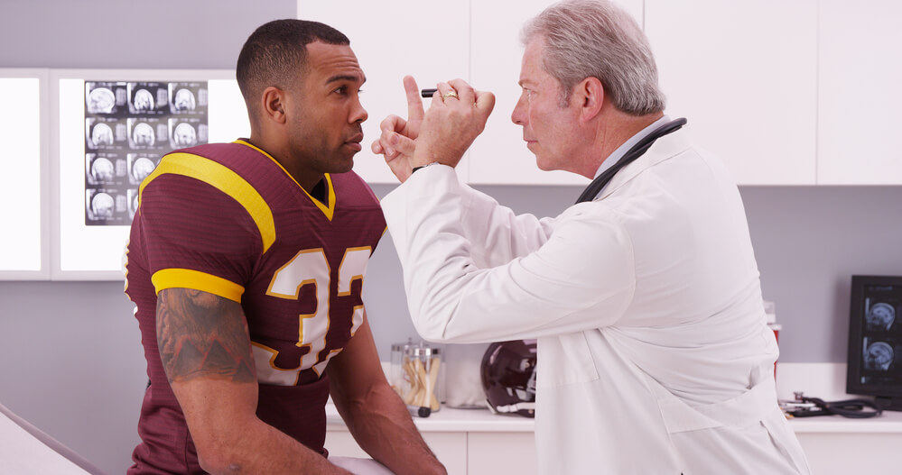 A doctor should check you out before you drive with a concussion.