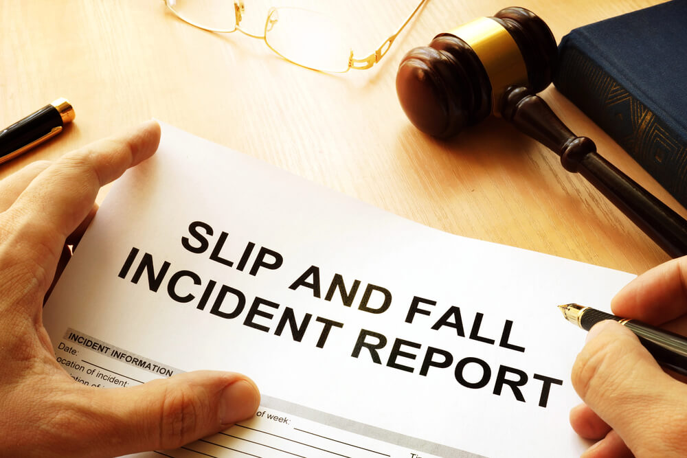 Do you know what to do if you slip and fall at work?