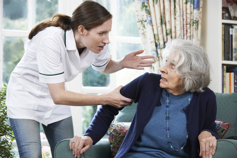 Emotional abuse is on e of the types of abuse in nursing homes.