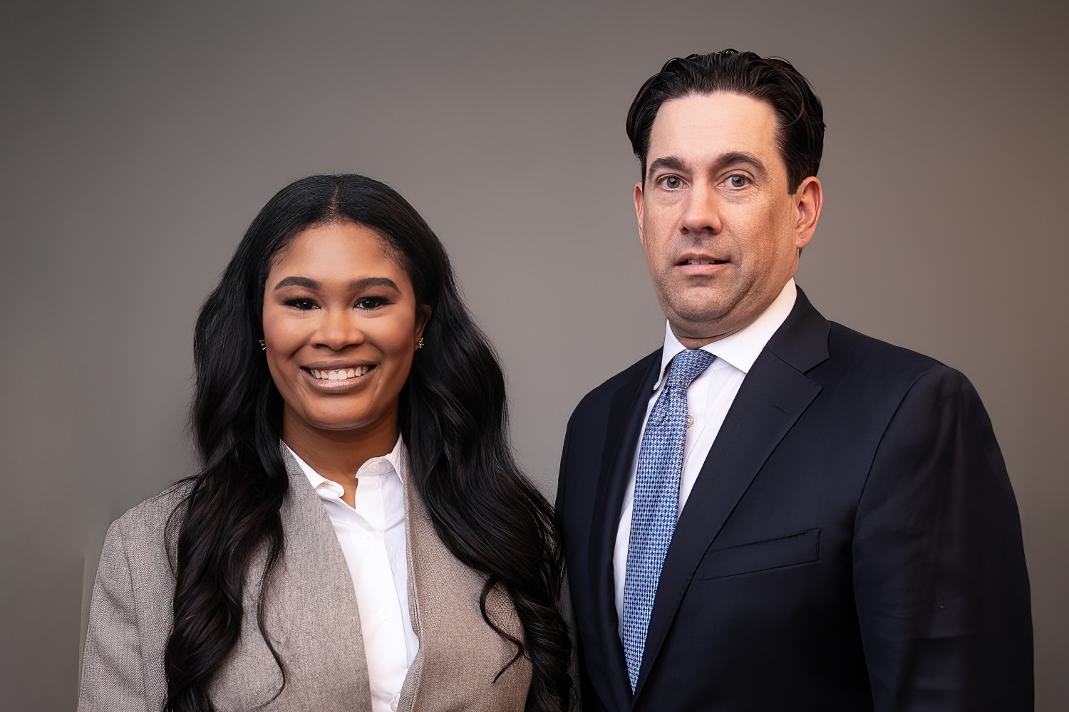 Photo of attorneys Layne Lightfoot (left) and Brendan Chandonnet (right) at Koonz Law Firm