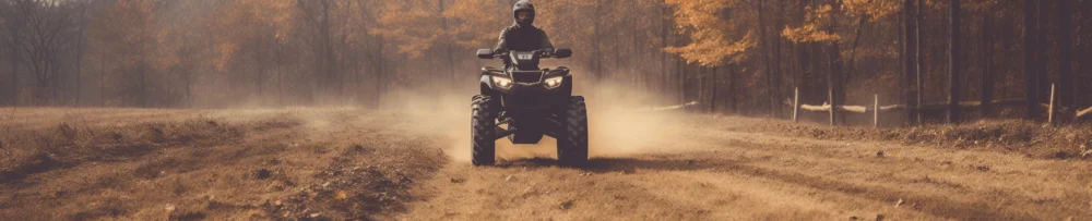 ATV rider in Virginia